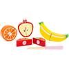 Small Foot Set di Frutta da Gioco in Legno, 10892, Modelli/Colori Assortiti, 1 Pezzo