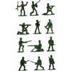 KOMBIUDA Giocattolo Militare in Plastica 300 Unitá Mini Figure per Bambini Giochi Educativi Esercizio Immaginazione e Conoscenza Militare per Feste Interattive