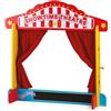 Bigjigs Toys Wooden Table Top Theatre - Puppet Show, Finger Puppets