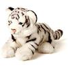 Uni-Toys - Bambino di tigre bianca, seduto - 20 cm (altezza) - Peluche selvatico - Peluche