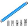 PEIZHIYC Offset Extension Wrench - Chiave di prolunga piegata da 39 cm, con adattatori a trasmissione quadrata (1/2, 1/4, 3/8), in acciaio al carbonio, universale, per auto, colore: Blu