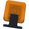 BABIBAOBEI Luce di allarme lampeggiante a LED a risparmio energetico, da 12 V a 265 V, ampia gamma elettrica, impermeabile, antipolvere, per cancello elettrico, ABS resistente