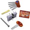 SECUREMME CILINDRO K64 CHIAVE CHIAVE 40X50=90 OCS 5CHIAVI ART K64C4050