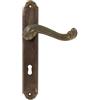 Idroweb MANIGLIA OTTONE BRONZATO BAROCCO Q 8/70 PZ 6
