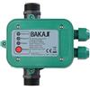 Bakaji Presscontrol Regolatore Pressione Autoclave Pressostato per Elettropompa Pressione Massima 1,5 BAR Potenza 1,1 KW Senza Cavo 220-240 V 10 A.
