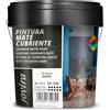 JOVIRA PINTURAS Pittura di copertura opaco. Pittura per interni ed esterni con eccellente potere coprente. (4 Litri, Bianco Avorio)