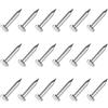 METALLIXITY Piccoli Chiodi (1,2x6mm) 800pz, Carbonio Acciaio Piccoli Ferramenta Chiodi - per Casa Lavorazione Legno, Argento Tono