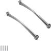 FEEIMOL 2 pezzi Maniglie per Mobili da Cucina Maniglie per Armadietti Vetro di Cristallo Maniglie per Cassetti Strass di Cristallo Maniglia della Porta Pomelli 192mm