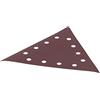 KREATOR KRT232509-5 pezzi di carta abrasiva triangolare 3x285 - g240
