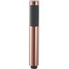 AYXAMO Soffione Doccia Accessori for doccia con soffione ad alta pressione in acciaio inossidabile grigio/oro rosa/bianco/oro spazzolato(Brushed rose gold)