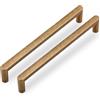 SYZOW 6 Pezzi Maniglie per Mobili, Maniglie per Ante da Cucina, 192 mm, Maniglie per Cassetti in Lega di Zinco per Mobili da Cucina (Bronze)