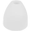 UKCOCO Campane Sospensione Lampadari in e Bianco Lampada Paralume Vetro E27 per Protezione Semplice e Decorativo Facile Installare Applique Lampade