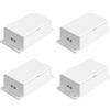SONOFF Basic-1GS Gen5 Matter Wi-Fi Smart Switch, richiede neutro, modulo smart DIY per automazione domestica, compatibile con Apple Home, Alexa e Google Home, senza hub, bianco, 4 pezzi