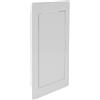 Repa Market 100 x 200 mm Pannello di Accesso in Cartongesso - Portello di Ispezione in Plastica Bianca per Pareti e Soffitti, Pannello per Bagno e Copertura Armadio per Scatole Fusibili Bocchetta