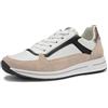 Ara Osaka, Scarpe da Ginnastica Donna, Shell Bianco Nero, 42 EU Larga