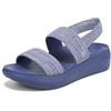 Vionic Sandali Sky Flat Donna, Sale marino Gore, 35 EU