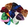 Musiclily 1mm Heavy Gauge Plettri in Plastica Picks per Chitarra o Basso,Colore Casuale (20 Pezzi)