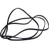 Generic 1 cinghia di trasmissione piatta con larghezza di 5 mm e spessore di 0,6 mm per giradischi, lettore di vinili LP, fonografo e grammofono(Fold Length 285mm)