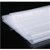 GSHUR 2m x 4m Pellicola in Polietilene 850g Extra Spessa Pellicola per Serra Pellicola in Plastica Pellicola di Protezione dalla Polvere Resistente agli Strappi Pellicola da Giardino in Polietilene