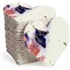 Seed Bloom 50 pezzi di piccoli semi di carta a forma di cuore viola - Scrivibile e piantabile, fiori selvatici, regalo per la mamma per la festa della mamma, da usare per matrimoni, baby shower