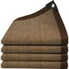 QHAIYYBF Rete ombreggiante,Teli ombreggianti,rete ombreggiante con occhielli resistente all'80% ai raggi UV, per pergolati,balconi,giardini,piante,serre,pollai,fienili e cucce per cani all'aperto