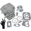 ICOOYO Kit cilindro pistone per Stihl FR410C-E FS260 FS260C-E FS260C-EZ FS260R FS260RC-E FS261 FS261C-E FS261C-EZ FS410 FS410C-E FS410C-EM FS410K FS411C-EM FS411C-EM C-EML SP4 52