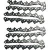 Generico Accessori for decespugliatore 2/4 pezzi di filo di metallo for testina decespugliatore Sostituzione della catena usurata for testina di rifinitura(4Pcs)