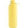 Agendepoint.it - Borraccia Termica SOFT TOUCH In Acciaio 500 ML - Opaca 7x22 cm Per La Scuola Sport Hobby E Lavoro - Giallo