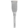 Whoasyst Scalpelli a 4 denti in acciaio da 32 mm, punta da trapano per piastrelle, calcestruzzo, mattoni, demolizioni e scalpelli a martello per scanalature a parete