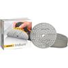Mirka Carta vetrata Iridium Premium Ø 6 Inch Hook & Loop, grana 500, 50 pz/per levigatura di vernice, stucco, primer, legno, acciaio, materiali minerali, plastica.