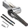 LLOOPK Levigatrice elettrica, Levigatrice a nastro pneumatico 1/4 Ingresso aria Rettifica angolare Nastro abrasivo Compressore Levigatura Utensile Lucidatura Rimozione ruggine(Belt Sander B)