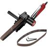 LLOOPK Levigatrice elettrica, Levigatrice a nastro pneumatico pneumatica Utensile for lucidatura Rettificatrice angolare ad aria 10 * 330mm / 20 520mm(SD20S)