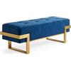 Menzzo Romantico Chic, Blu, L140 x T40 x H46 cm