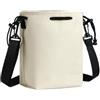 Generico Borsa per obiettivo fotocamera, custodia DSLR antigraffio con tracolla | Custodia da trasporto impermeabile e leggera, materiale 420D, colore come in foto(Beige)