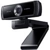 MOOILKO Webcam HDR 2K Computer aziendale Fotocamera con messa a fuoco automatica 1080P 60FPS doppio microfono cancellazione del rumore for videoconferenza Lavoro d'ufficio