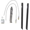 Taruor Scheda Wireless WiFi 7 2,4G/5G/6GHz, Modulo Adattatore di Rete M.2 Dual Band da 5,8 Gbps per 11, Supporto 4K QAM, MU-MIMO, MLO con 2x2 Antenne