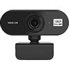 MOOILKO Webcam USB 1080P Mini videocamera 2K Full HD con microfono Autofocus Web Camera for PC Computer portatile Videocamera online Lavoro d'ufficio(1080P)