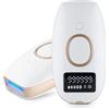 Generico Epilatore laser depilazione per donna e uomo permanente laser ipl indolore,Luce Pulsata, Epilatore Laser per Donna,Uomo,Viso,Bikini,Corpo