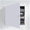 VEVOR Pannello di Accesso per Cartongesso, Sportello di Ispezione per Costruzioni Dimensioni Installazione 64 x 64 cm Acciaio Zincato, Sportello di Manutenzione per Impianti Idraulici Elettrici