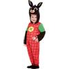 SMIFFYS Costume deluxe Bing, Rosso, con tuta intera e cappuccio