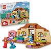 LEGO Bluey A Scuola con Rusty e Bluey - Giochi Didattici con Cucina, Caffè, 2 Minifigure, Accessori e Cibo Giocattolo - Set Montessori - Regalo di Compleanno per Bambine e Bambini da 4 Anni - 11221