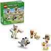 LEGO Minecraft Attacco nel Deserto del Fantino di Polli - Giocattolo con 6 Personaggi tra cui Golem di Ferro - Decorazione Stanza da Gaming - Regalo per Gamer, Bambini e Bambine da 9 Anni in su 21592