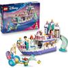LEGO | Disney Princess La Barca Nuziale di Ariel Giocattolo - Set da La Sirenetta con 7 Minifigure tra cui Ariel e Ursula - Decorazione Cameretta - Regalo per Bambine e Fan da 6 Anni in su - 43299