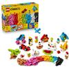 LEGO Classic Mattoncini Colorati Creativi - Giocattolo per la Motricità Fine - Costruisci Animali, Dinosauri e Veicoli tra cui un Aereo e un'Auto - Regalo per Bambini e Bambine da 5 Anni in su - 11045