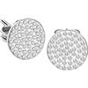 BLUESPIRIT Orecchini da donna, Collezione Crystal, in argento 925 rodiato, cristalli - P.254701001700