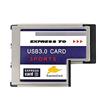 Gaoominy 3 Porte nascoste all'Interno del chipset convertitore da USB 3.0 ad Express Card 54mm Chipset FL1100