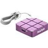 MAIWO Unità a stato solido esterna portatile SSD da 2 TB, USB 3.2 GEN 2 Type-C fino a 1050 MB/s, mini PSSD per iPhone 15 Pro Max, MacBook Pro PS5, alluminio (viola rosa)