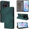 BELLA BEAR Cover ZTE Blade A76 5G, [Tecnologia di Blocco RFID] Custodia per ZTE Blade A76 5G, Custodia ZTE Blade A76 5G con [Supporto Scheda] [Funzione Kickstand]-Verde