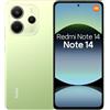 XIAOMI Redmi Note 14 4G 6GB+128GB - Smartphone 6.67 AMOLED, Camera Tripla 108MP, Batteria 5500mAh, Ricarica Rapida 33W, Processore Helio G99-Ultra,Verde(con Caricatore Incluso)