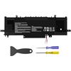 ASUNCELL 11.55V/50Wh C31N1841 Batteria del computer portatile per ASUS ZenBook Edition 30 UX334FL, ZenBook 13 UX333FAC UX333FL, ZenBook 14 UM433DA UM434DA, Flip 14 UX463FL UX463FA Series